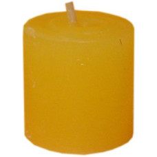 Sárga gyertya anyagában színezett gysz.00337