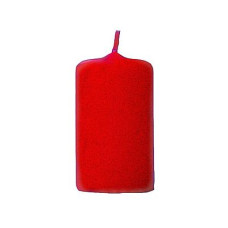 Piros gyertya 4*6cm 1db